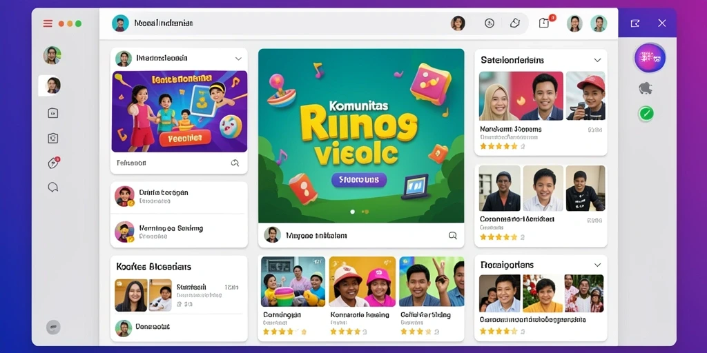 Tampilan antarmuka yang sederhana dan intuitif.