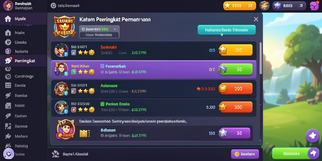 Tampilan grafik yang mengesankan dan cerah.