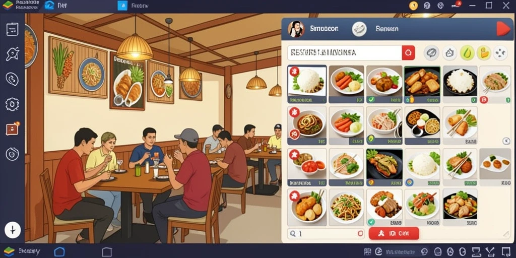 Tampilan antarmuka yang menarik dan user-friendly.