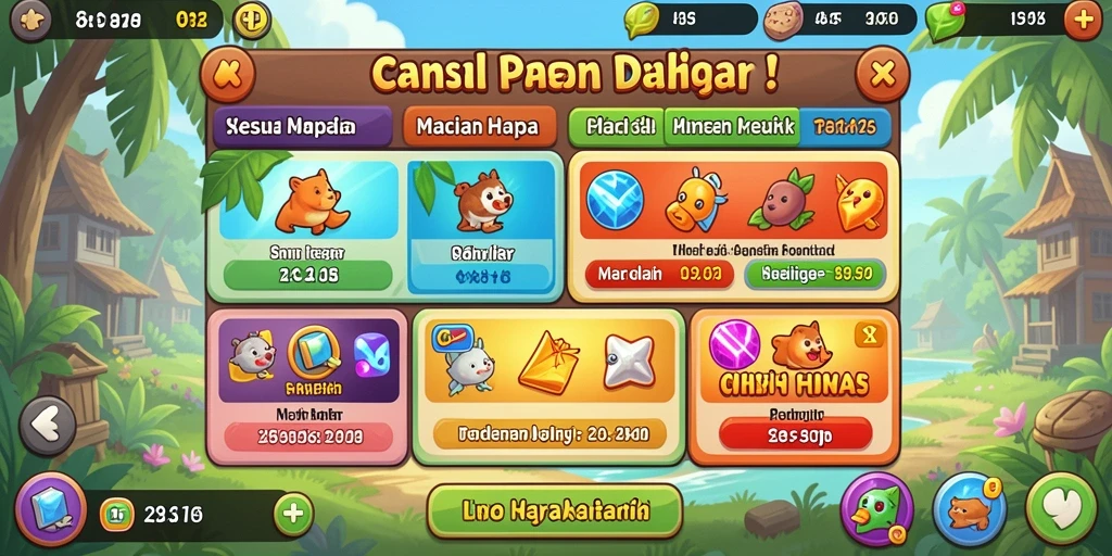Tampilan antarmuka yang bersih dan user-friendly.