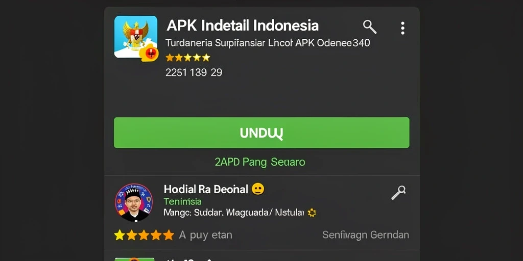 Tampilan antarmuka pengguna yang menarik.