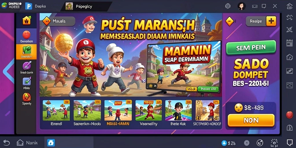 Tampilan antarmuka yang ramah pengguna dan menarik.