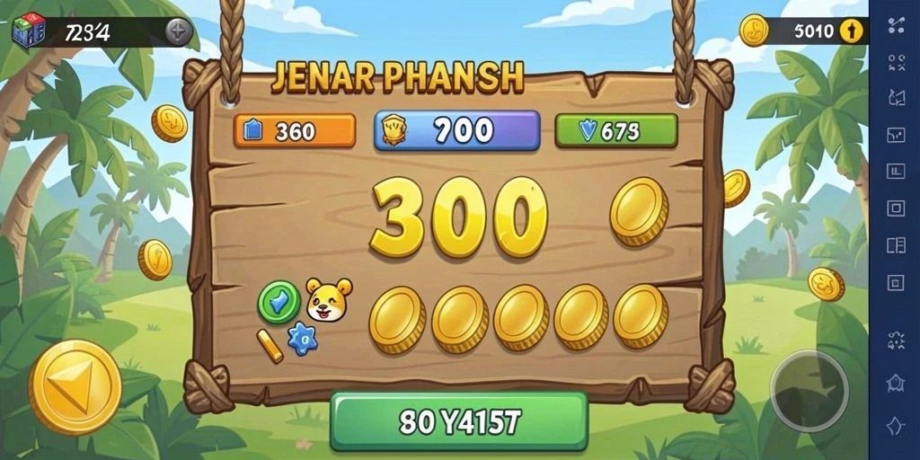 Tampilan menu utama yang menarik.