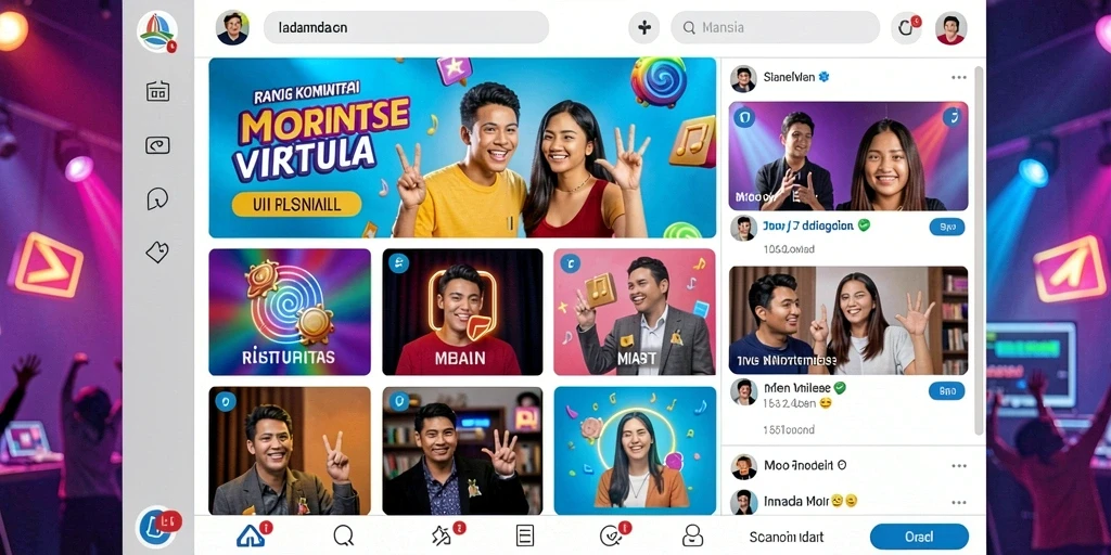 Tampilan antarmuka yang bersih dan intuitif.