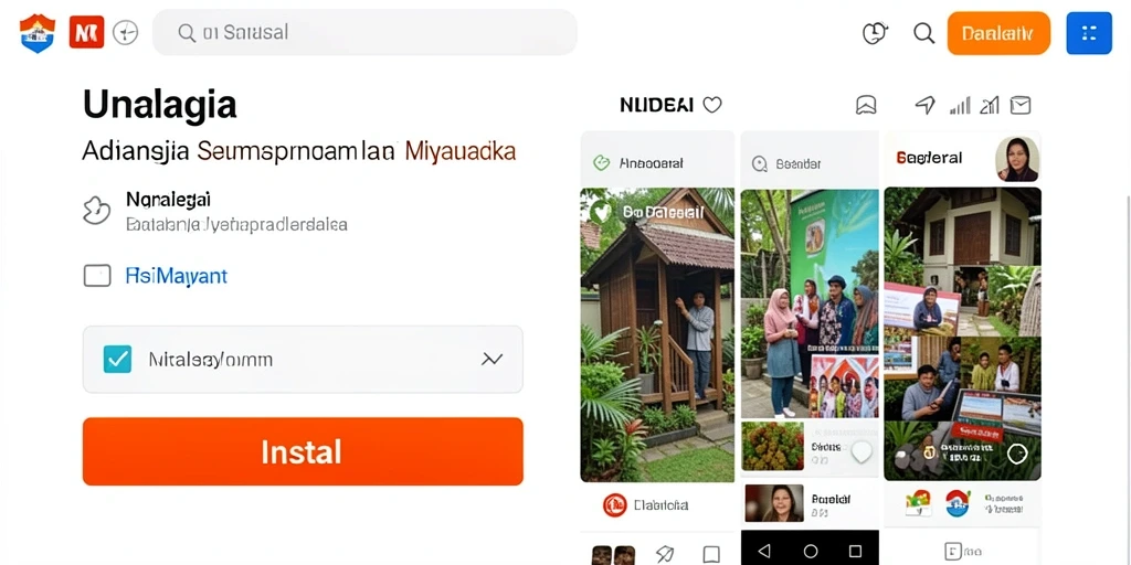 Tampilan antarmuka yang menarik dan sederhana.