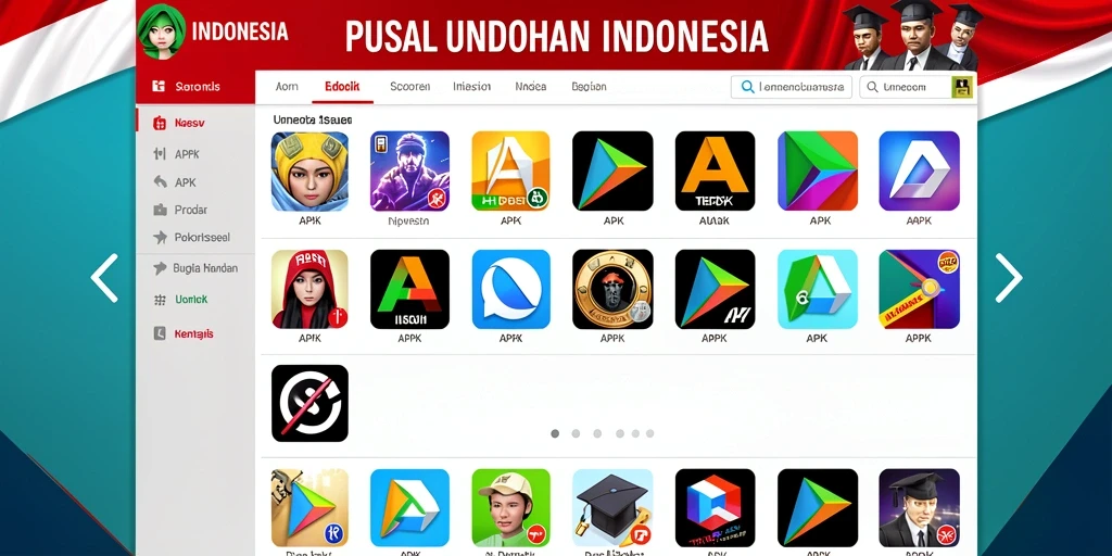 Tampilan antarmuka yang menarik dan mudah dinavigasi.