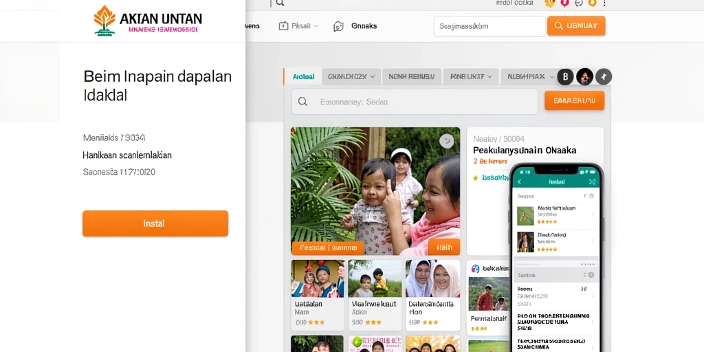 Screenshot menampilkan tampilan awal OVO99 yang menarik.