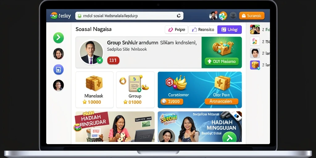 Tampilan antarmuka yang menarik dan user-friendly.