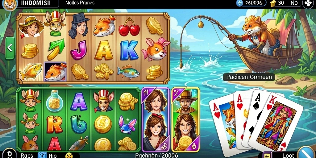 Tampilan awal game yang menarik hati.