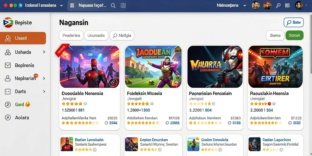 Tampilan grafis yang menarik dan modern.