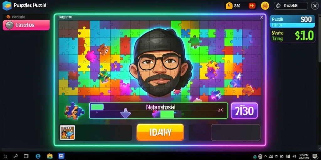 Screenshot menampilkan karakter utama dalam aksi.