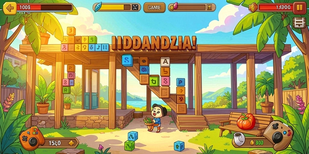 Tangkapan layar menunjukkan antarmuka permainan yang user-friendly.